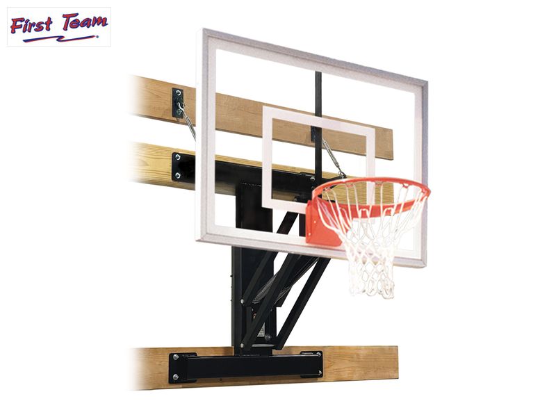 First Team VersiChamp Turbo Wall Mount Basketball Goal First Team