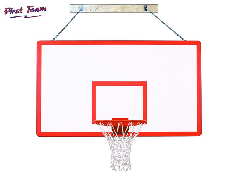 First Team SuperMount82 Performance Wall Mount Basketball Goal First Team