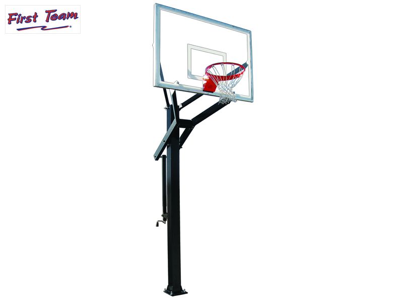 First Team PowerHouse 660 In Ground Adjustable Basketball Goal First Team