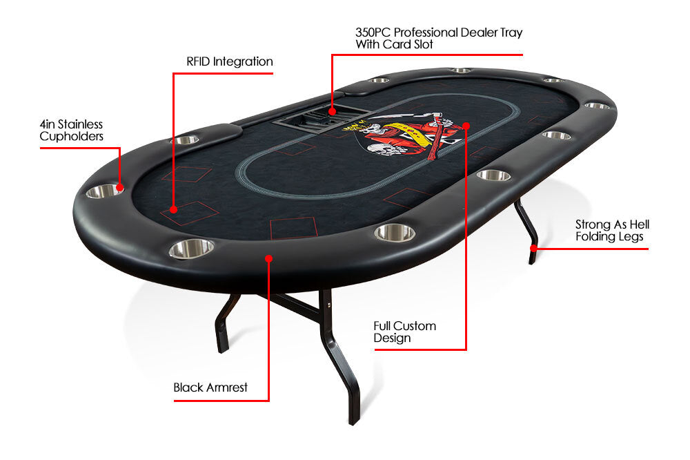 Aces Pro Plus poker table