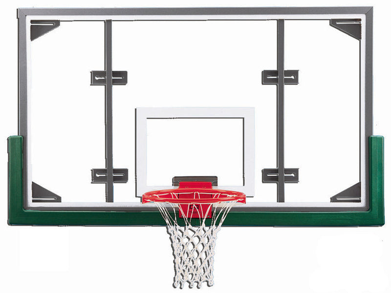 Gared Basketball Backboard with Rim and Net - Durable Glass Gared