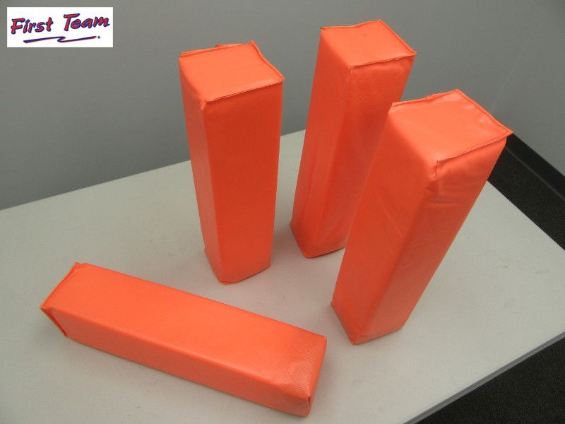 First Team FT6000GLM Bright Orange End Zone Markers First Team