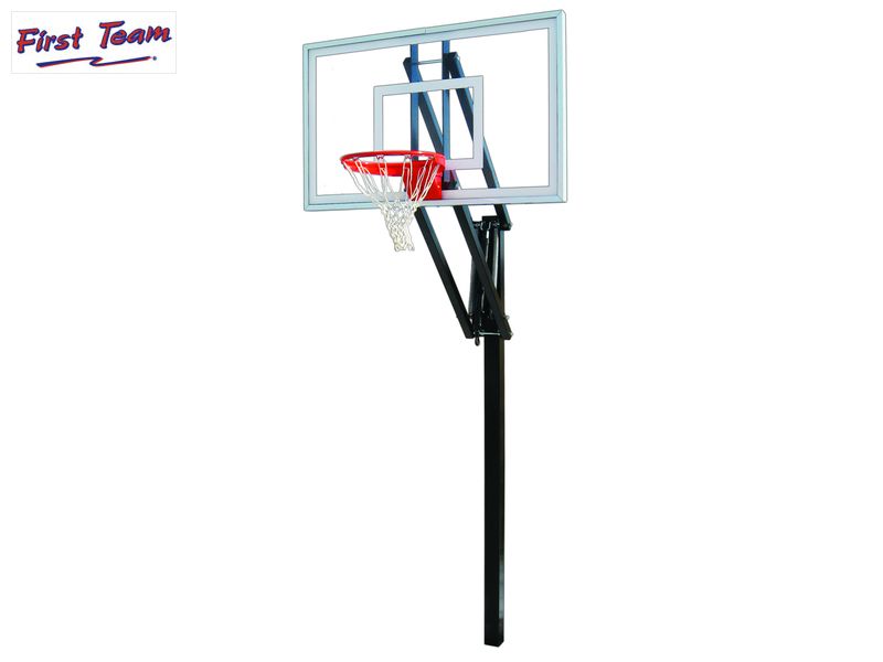 First Team Vector Select In Ground Adjustable Basketball Goal First Team