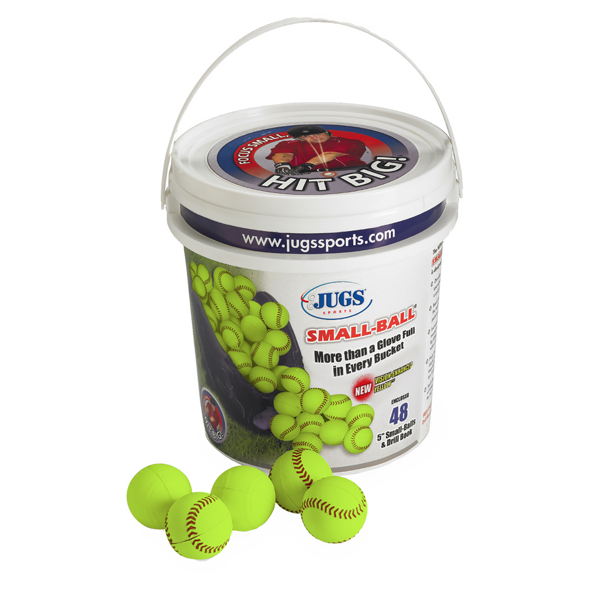 JUGS Small-Ball Bucket JUGS Sports
