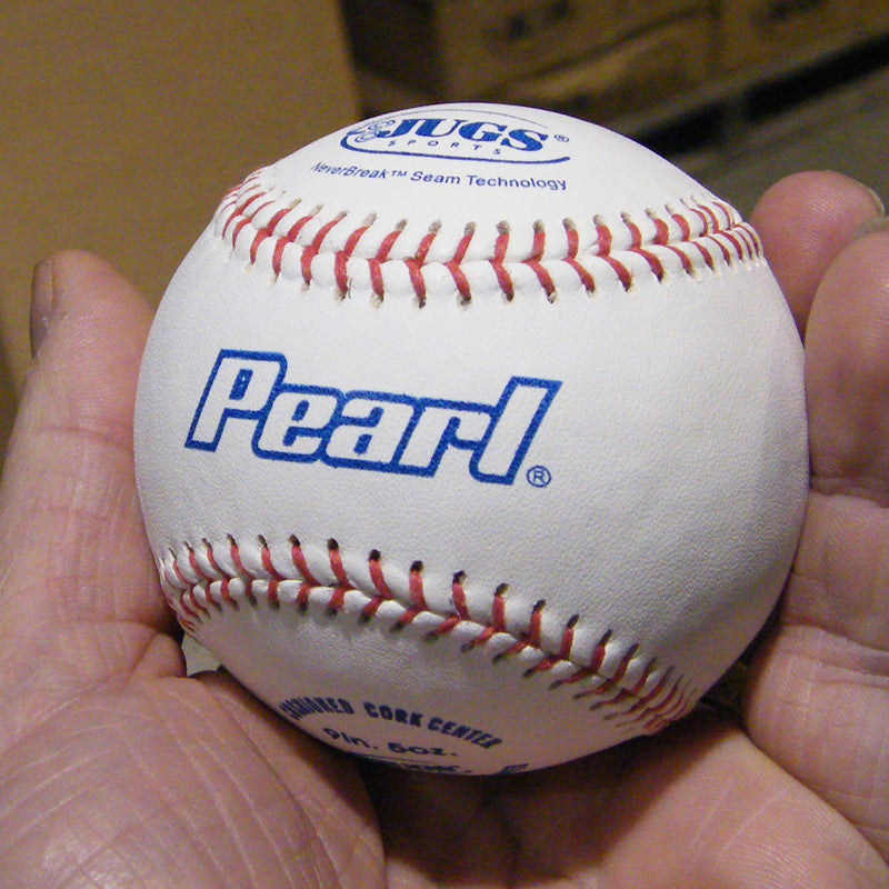 JUGS Big Blue Bucket—Pearl Baseballs JUGS Sports