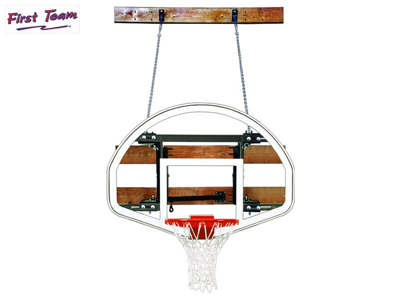 First Team FoldaMount46 Advantage Folding Wall Mount Basketball Goal First Team