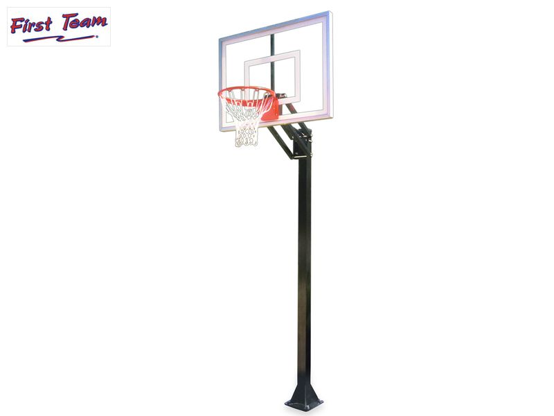 First Team Champ Turbo BP In Ground Adjustable Basketball Goal First Team