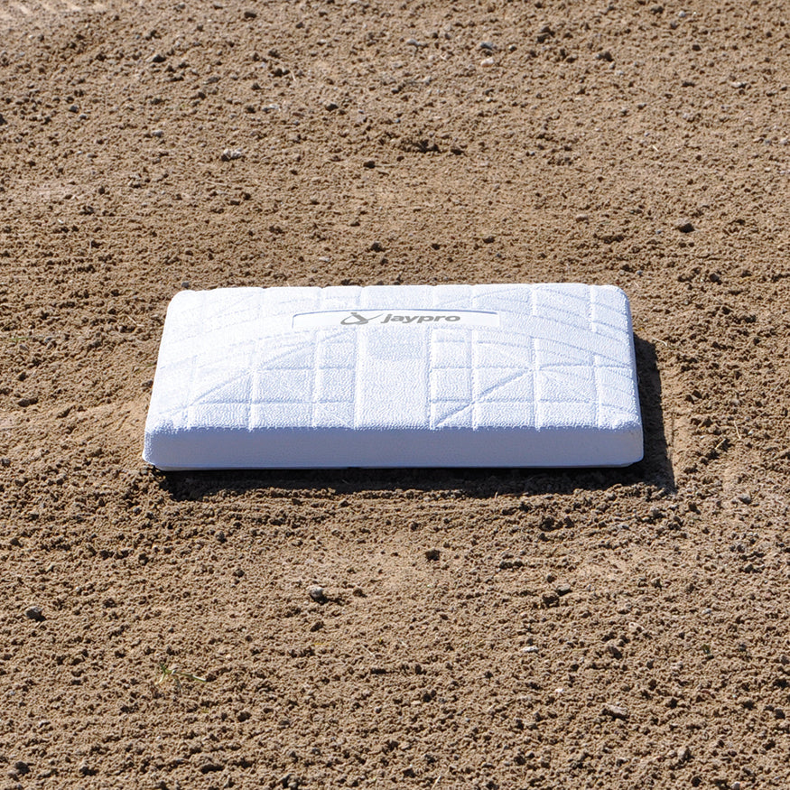 Jaypro Baseball Base Set - Breakaway Style (15 in.L x 15 in.W x 3 in.H) (Set of 3) (White) Jaypro