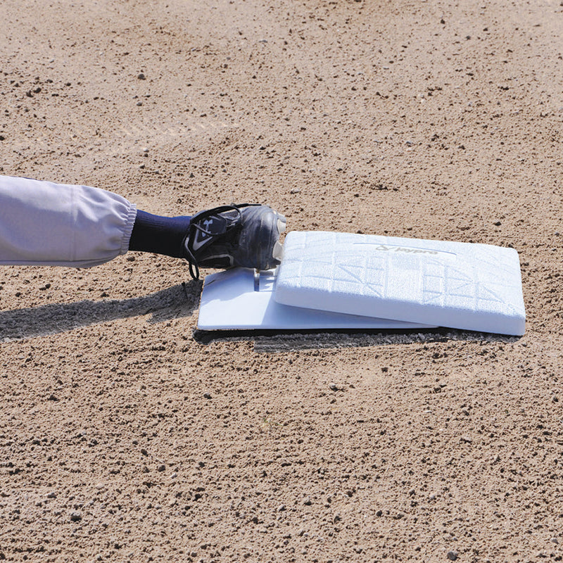 Jaypro Baseball Base Set - Breakaway Style (15 in.L x 15 in.W x 3 in.H) (Set of 3) (White) Jaypro