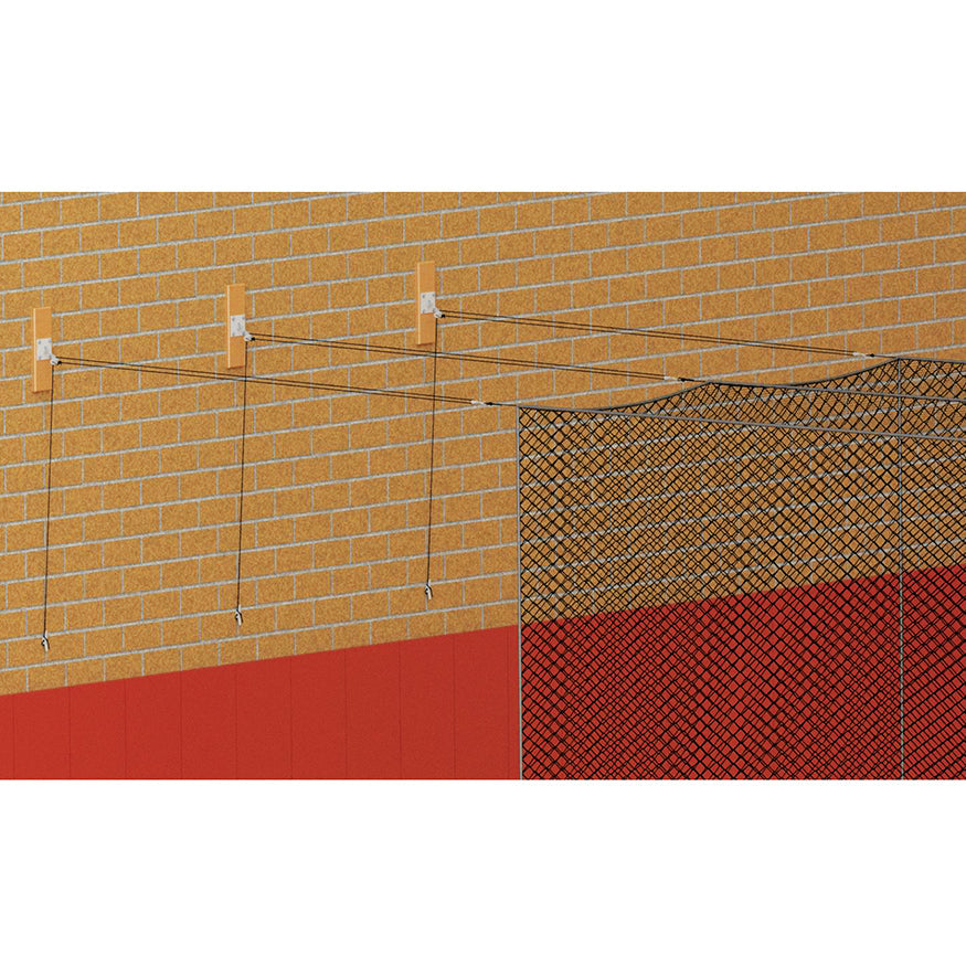 Jaypro Batting Cage (55 ft.L x 14 ft.W x 14 ft.H) - Quick Set-Up (Indoor) Jaypro