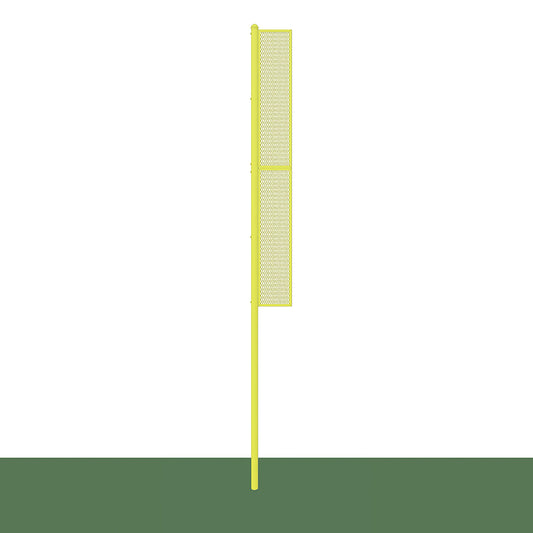 Jaypro Foul Poles - Collegiate (20 ft.) - Baseball/Softball (Semi-Permanent)  (Yellow) Jaypro