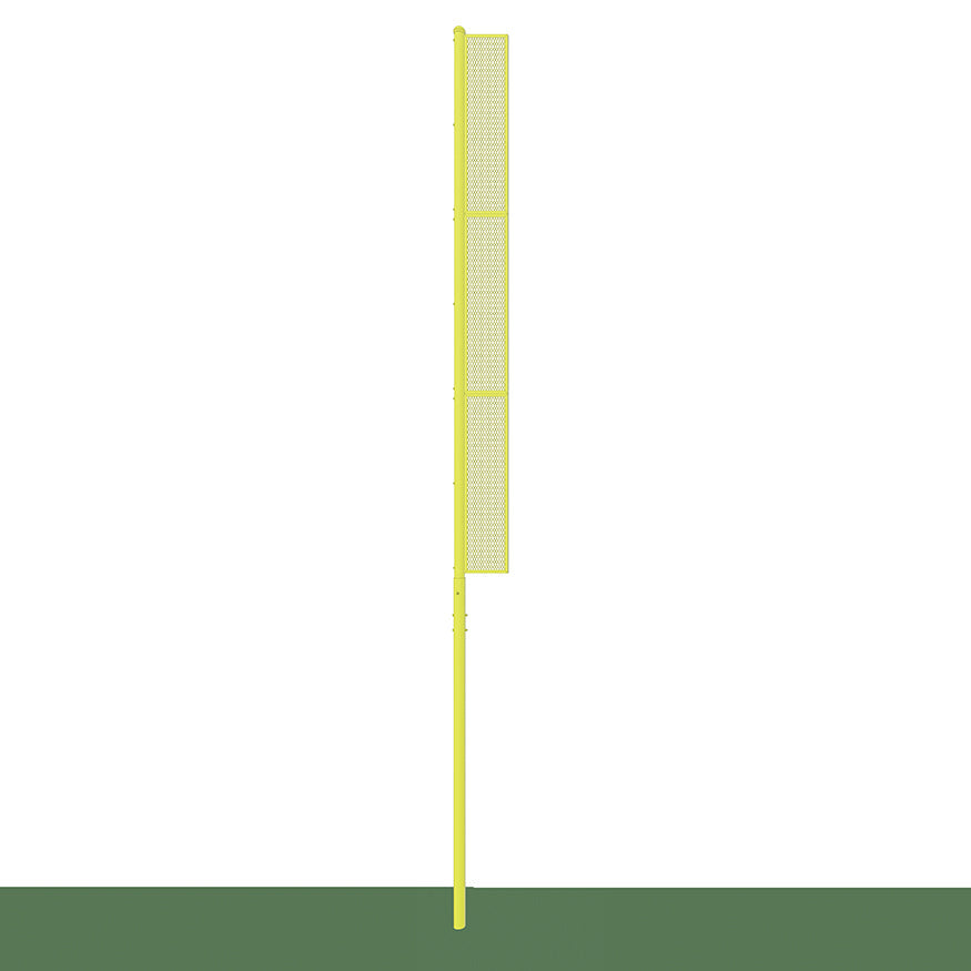 Jaypro Foul Poles - Collegiate (30 ft.) - Baseball/Softball (Semi-Permanent)  (Yellow) Jaypro