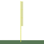 Jaypro Foul Poles - Collegiate (30 ft.) - Baseball/Softball (Semi-Permanent)  (Yellow) Jaypro