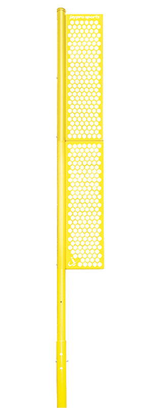 Jaypro Foul Poles - Professional (20 ft.) - Baseball (Surface Mount) (Yellow) Jaypro