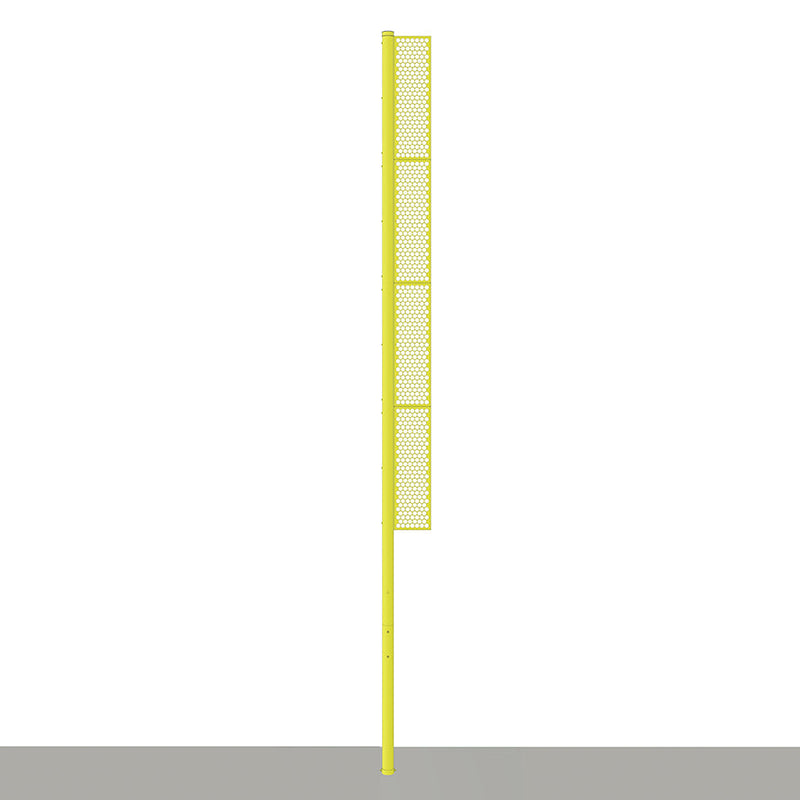 Jaypro Foul Poles - Professional (30 ft.) - Baseball (Semi-Permanent)  (Yellow) Jaypro