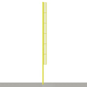 Jaypro Foul Poles - Professional (40 ft.) - Baseball  (Semi-Permanent) (Yellow)
