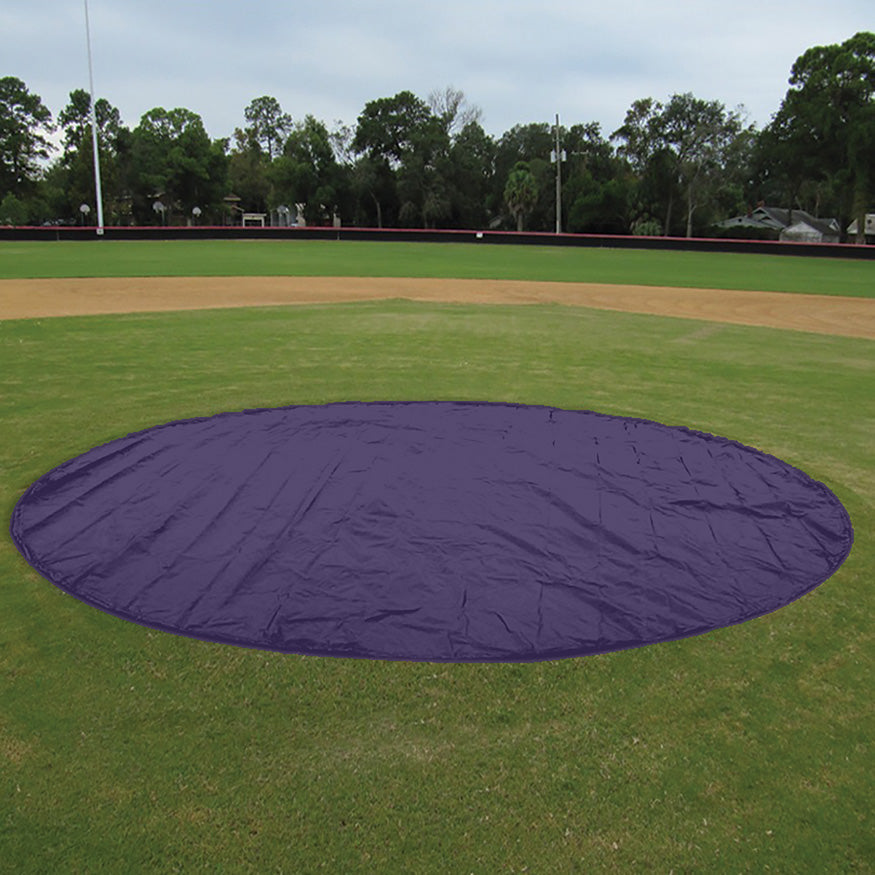 Jaypro Baseball Rain Cover with Weighted Hem (Round - 18 oz. UV Treated Vinyl) Jaypro