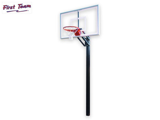 First Team Champ Select In Ground Adjustable Basketball Goal First Team