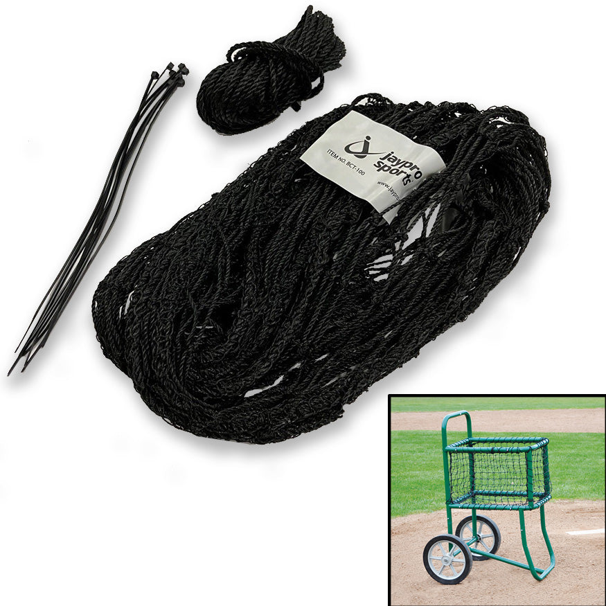 Jaypro Ball Cart - Replacement Net (Black)