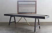 District Mills Black & Tan Shuffleboard Table