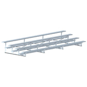Jaypro BLCH-421 - Bleacher - 21 ft. (4 Row - Single Foot Plank) - Standard, Outdoor