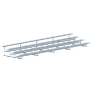 Jaypro Bleacher - 27 ft. (4 Row - Single Foot Plank) - Standard,  Outdoor Jaypro