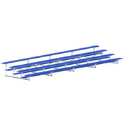 Jaypro Bleacher - 27 ft. (4 Row - Single Foot Plank) - All Aluminum  (Powder Coated) Jaypro