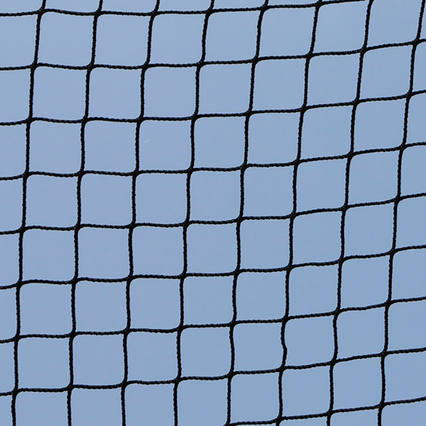 Jaypro Batting Cage Replacement Net  (#42 Weather -Treated Nylon Mesh) - Big League Series - Bomber  All Star/Elite/Pro Batting Cages (Black)