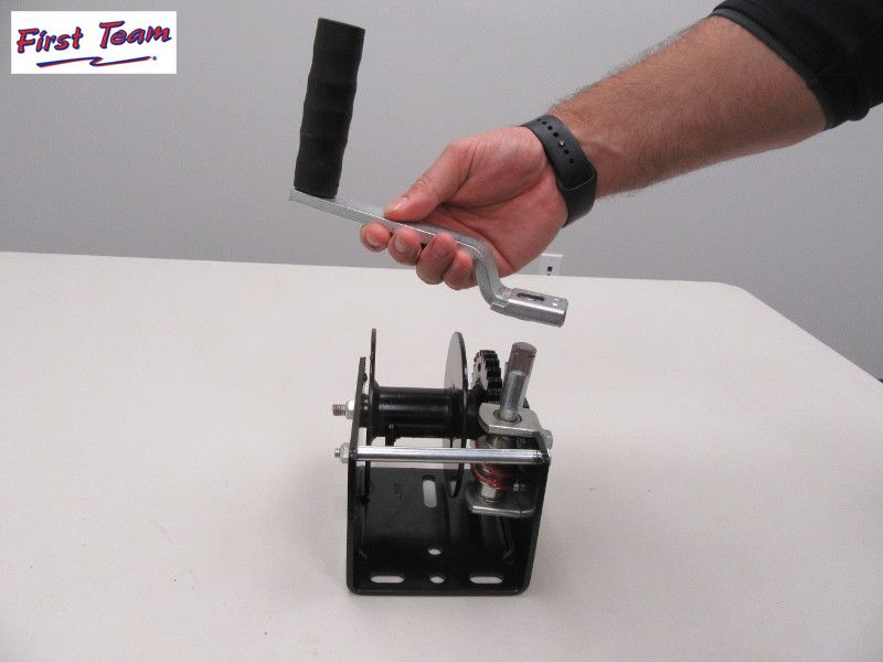 First Team FT8100W Worm Gear Driven Winch First Team