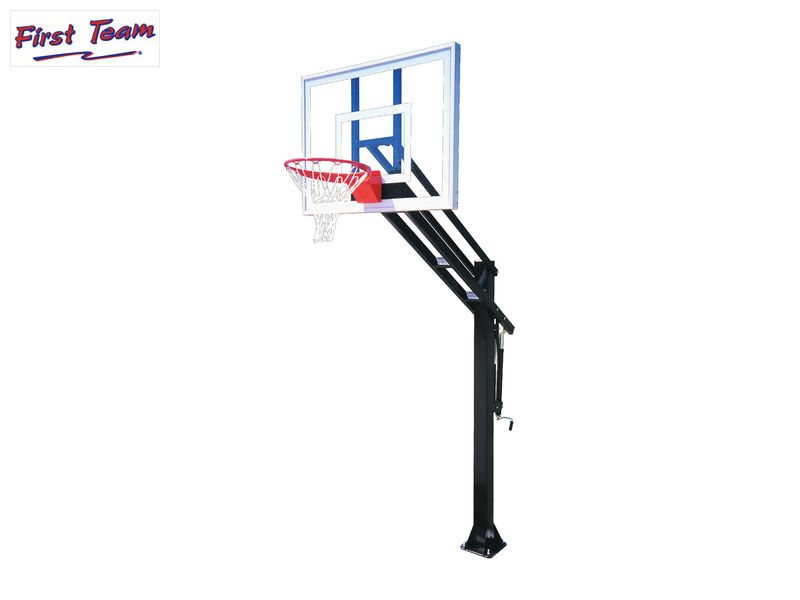 First Team Force Ultra In Ground Adjustable Basketball Goal First Team