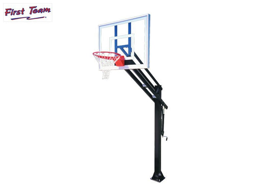 First Team Force Ultra In Ground Adjustable Basketball Goal First Team