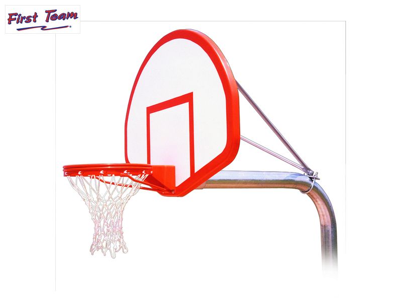 First Team RuffNeck Flight Fixed Height Basketball Goal First Team
