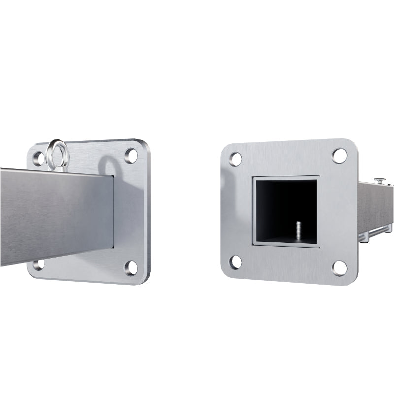 Surface Mount Pickleball Posts &amp;amp; Net Systems Dominator