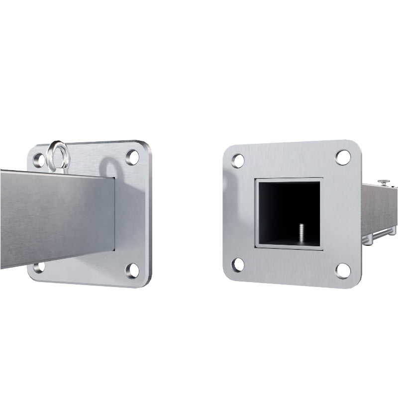 Surface Mount Pickleball Posts &amp;amp; Net Systems Dominator