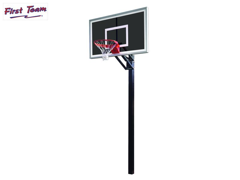 First Team Champ Eclipse In Ground Adjustable Basketball Goal First Team