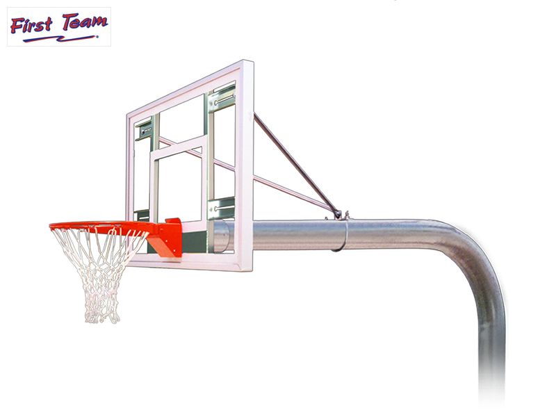 First Team Brute III Fixed Height Basketball Goal First Team