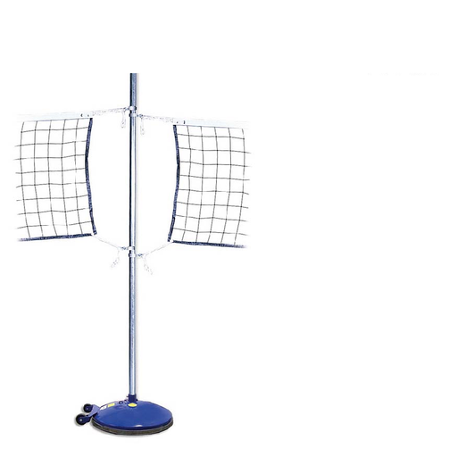 Jaypro Game Standard - Center Pole - Multi-purpose (145 Lbs. Base) (Royal Blue) Jaypro
