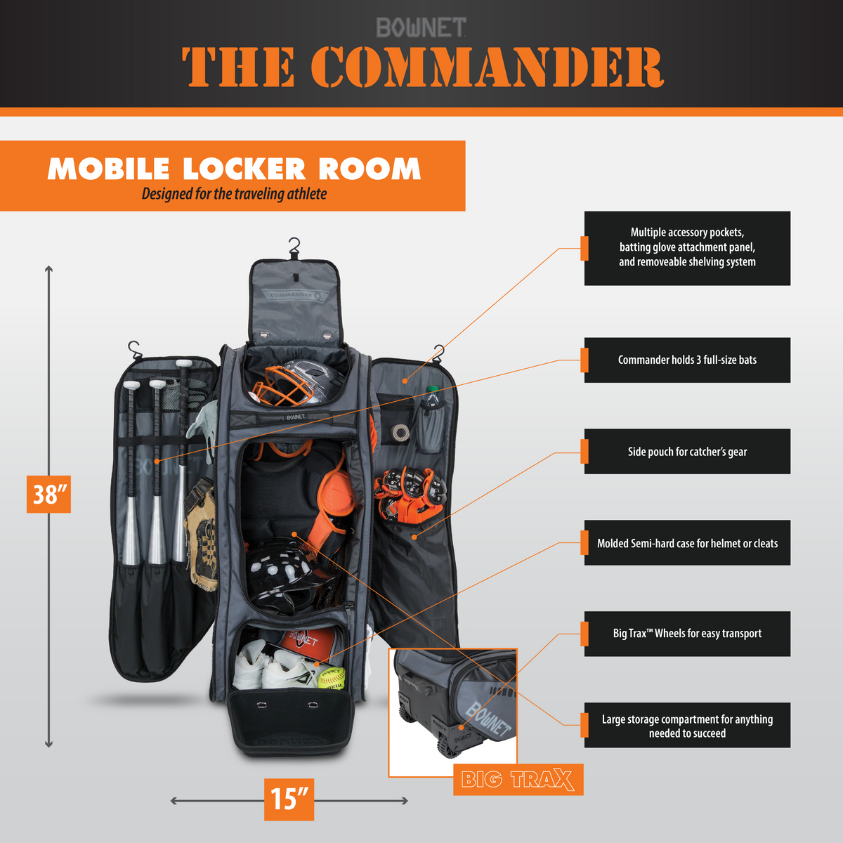 Bownet The Commander Catcher's Bag Bownet