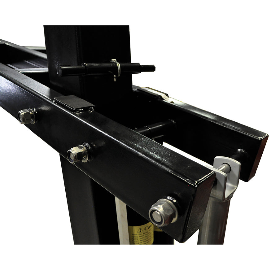 Jaypro Basketball System - Titan  Adjustable Series (6 in.x 6 in. Pole with 4 ft. Offset) - 72 in. Tempered Glass  Backboard, Playground Goal, and Edge/Protector Padding Jaypro