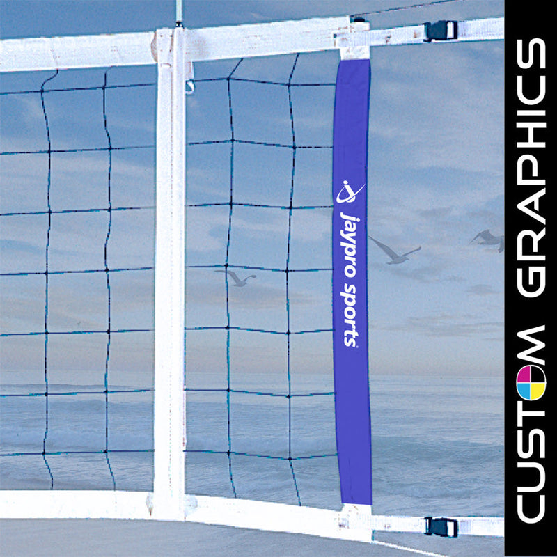 Jaypro Customized Graphics - Volleyball Side Net Tapes Jaypro