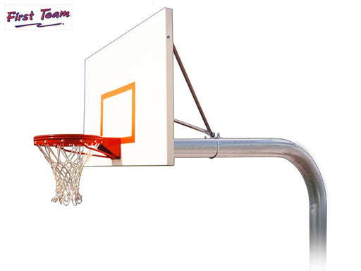 First Team Brute Impervia Fixed Height Basketball Goal First Team
