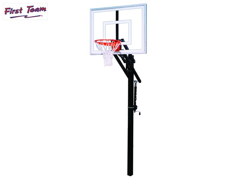 First Team Jam II In Ground Adjustable Basketball Goal First Team