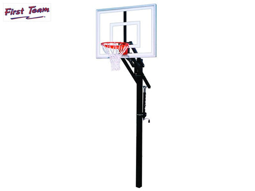 First Team Jam II In Ground Adjustable Basketball Goal First Team