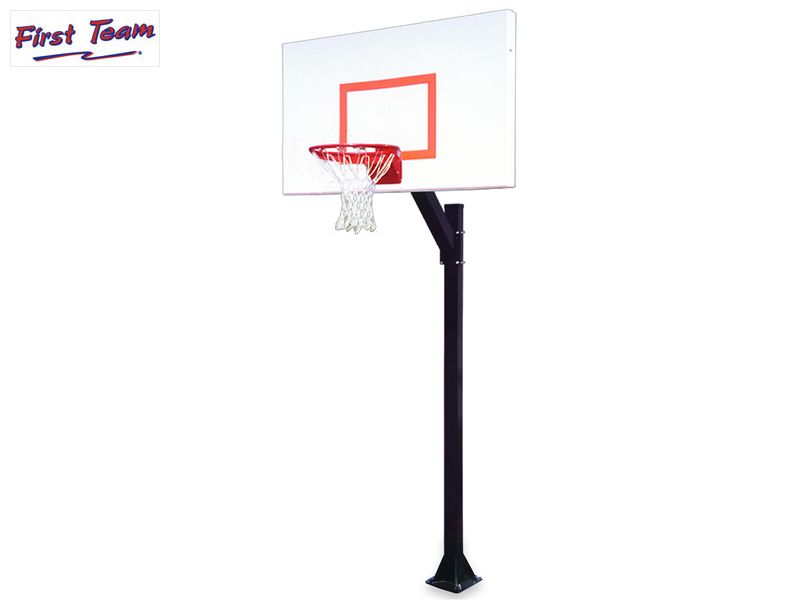 First Team Legacy Endura BP Fixed Height Basketball Goal First Team