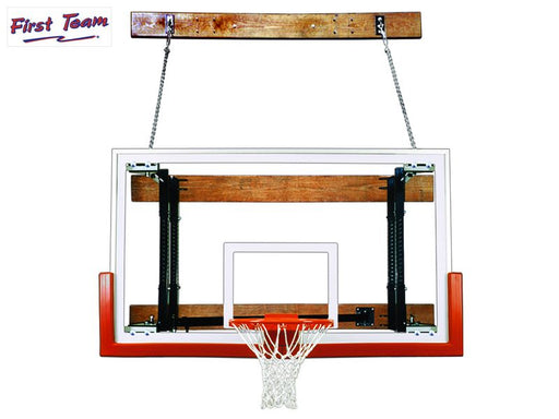 First Team FoldaMount46 Victory Folding Wall Mount Basketball Goal First Team