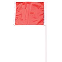Jaypro Corner Flags - Official Size with Stationary Base - (Set of 4) Jaypro