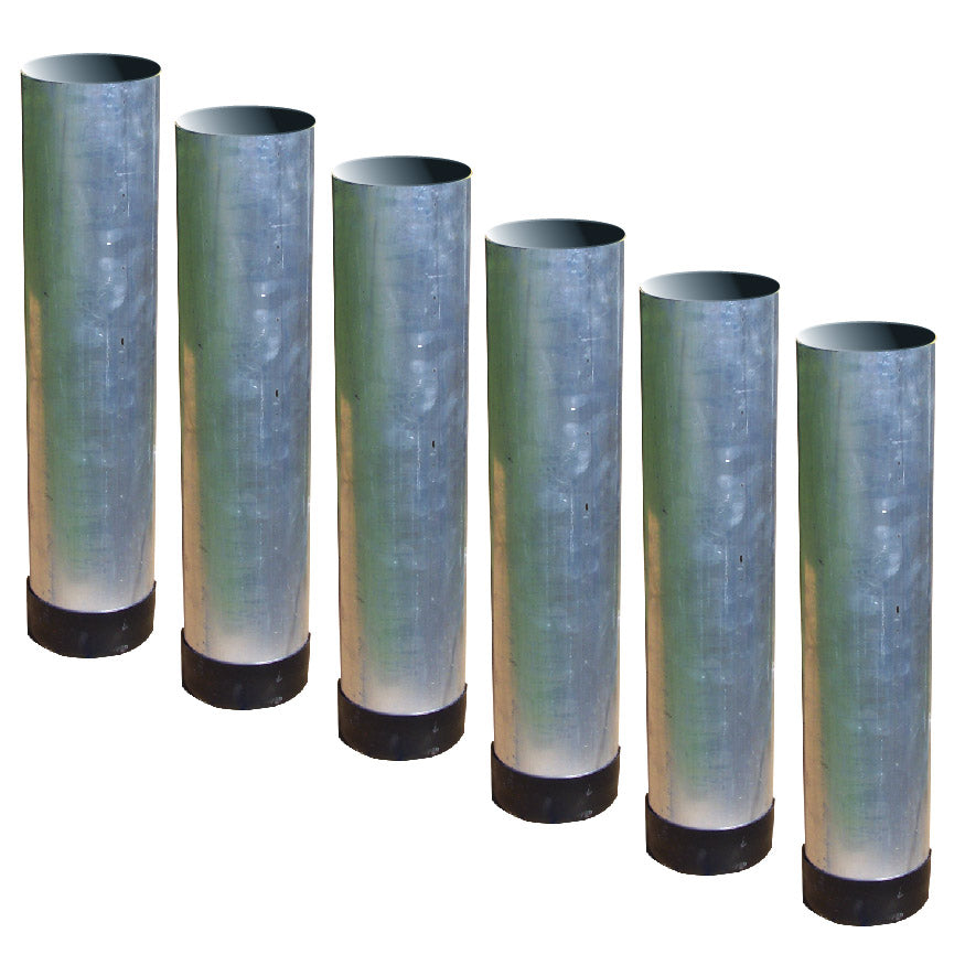 Jaypro Ground Sleeve - Discus Cage (DCHS-35) (Set of 6) Jaypro
