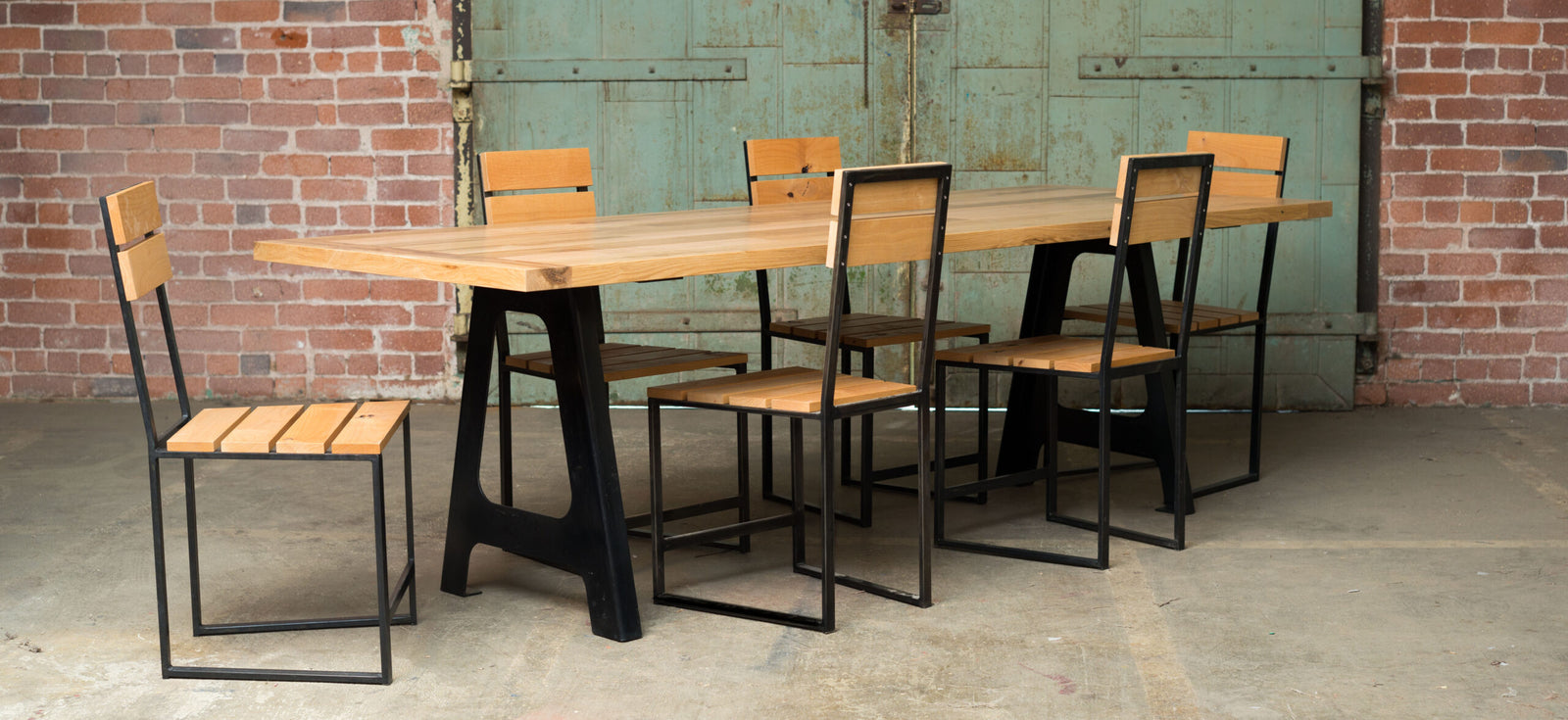 District Mills A-Frame Table