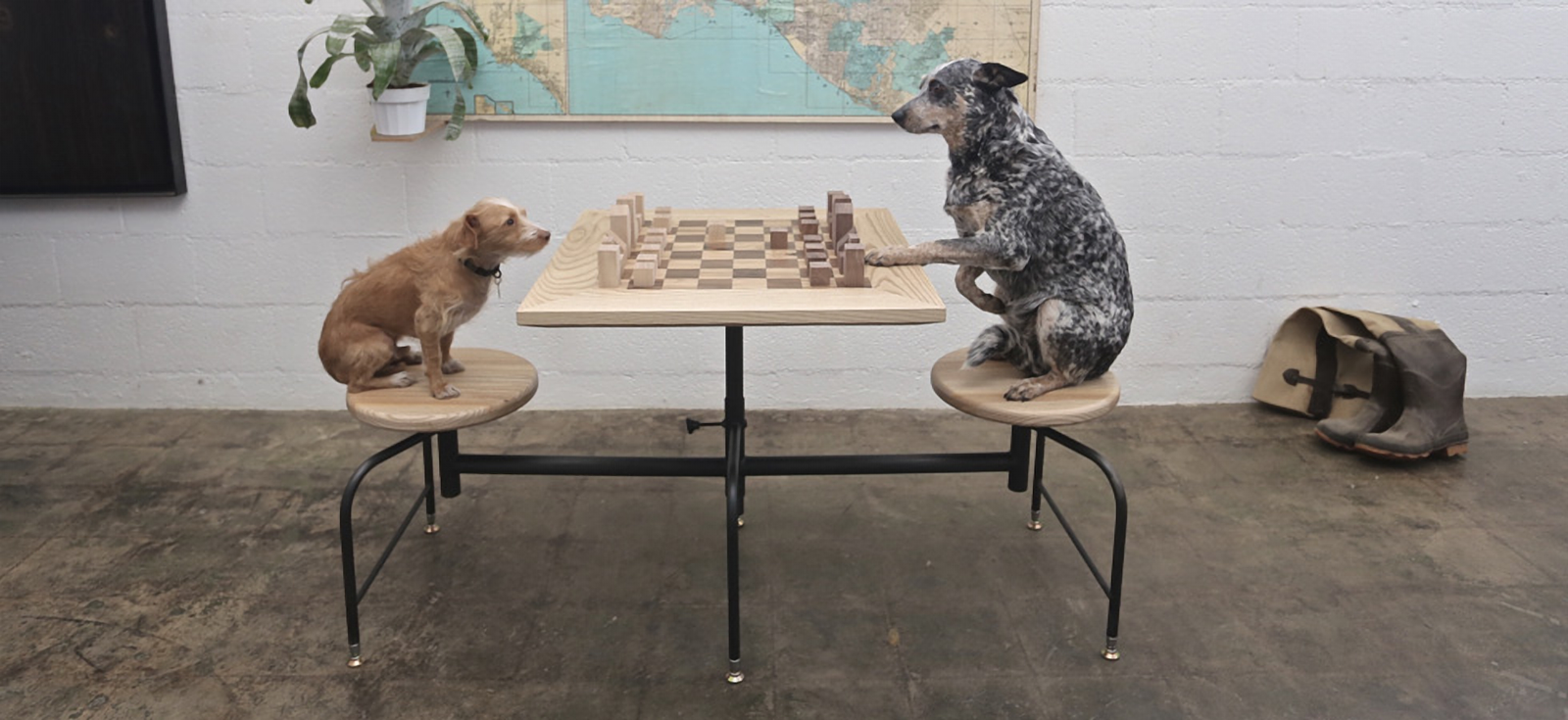 District Mills Chess Booth / Dinette
