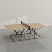 District Mills Hourglass Ping Pong Table